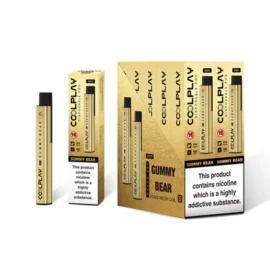 coolplay xe03 600 puffs disposable vape pod box of 10